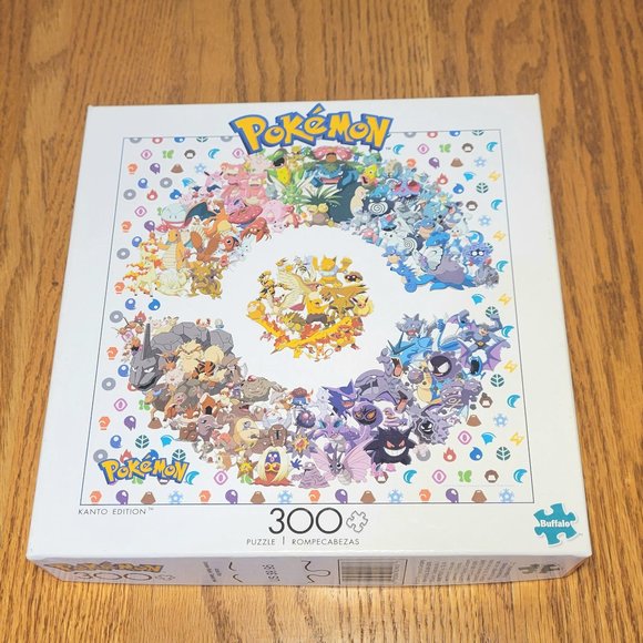 Buffalo Games - Pokémon - Kanto Edition - 300 Large Piece Jigsaw Puzzle - Picture 1 of 1